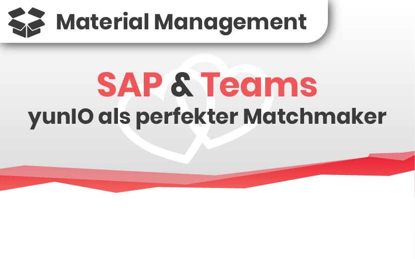 Einkäufergruppen und Materialstammdaten in MS Teams verwalten