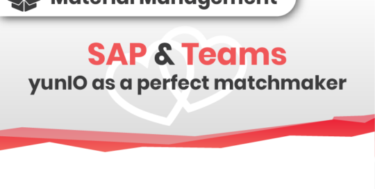 Manage purchasing groups and material master data in MS Teams