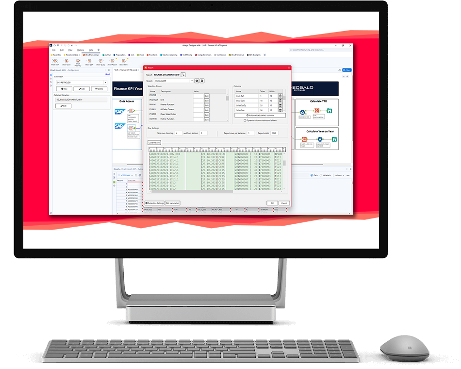 Xtract for Alteryx Screenshot