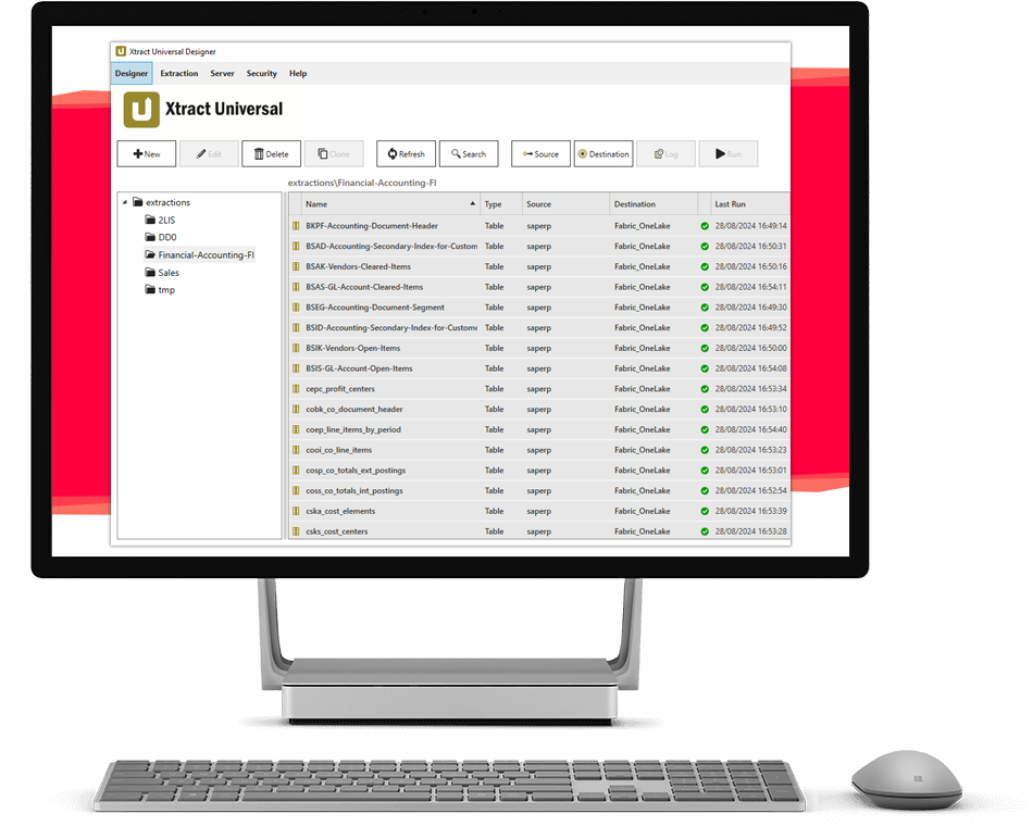 Integrate SAP data into OneLake with Xtract Universal